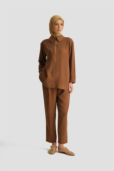 Armine Carrot Pants 25Yd4228-2 Brown