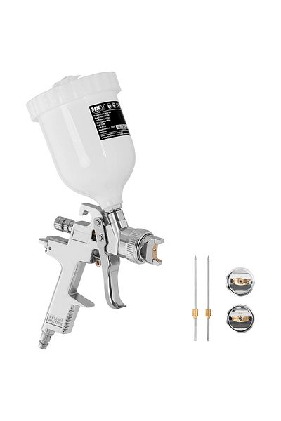 MSW Pistolet malarski lakierniczy do malowania natryskowego HVLP 3 dysze 600 ml 3.5-5 bar