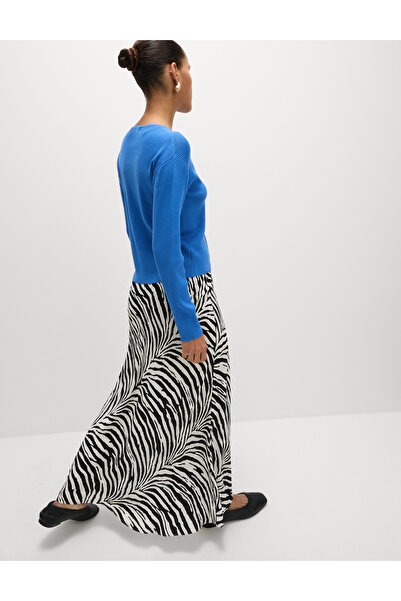 Marks & Spencer Leopar Desenli Maxi Slip Etek