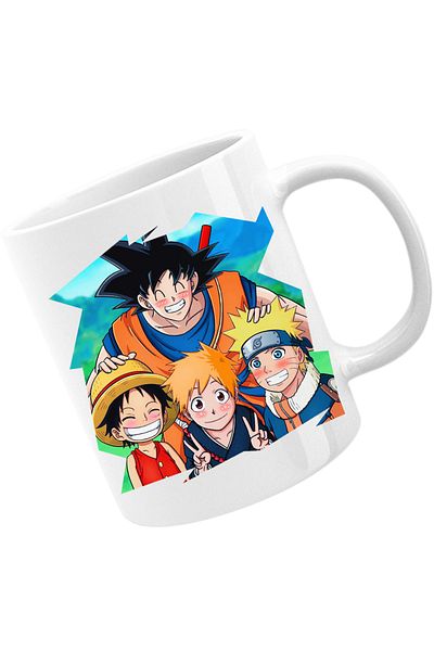 OEM Cana Bleach Dragon Ball Z One Piece Animekage Naruto, alba, 330 ml