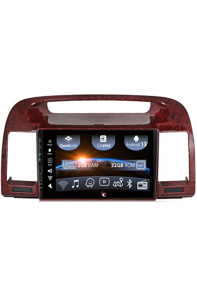 navi-it Navigatie dedicata Toyota Camry 2002-2006, USB&Butoane fizice frontale, Android 13, Wireless Carplay