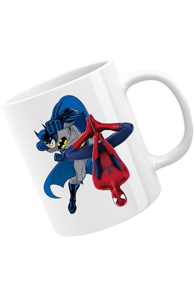 OEM Cana Batman Spiderman Bruce Spirit Cosplay Marvel, alba, 330 ml