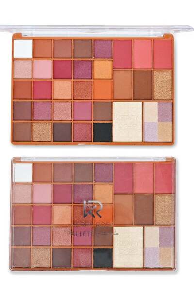 Kerry Rose مجموعة مكياج - ظلال العيون، أحمر الخدود، وهايلايتر