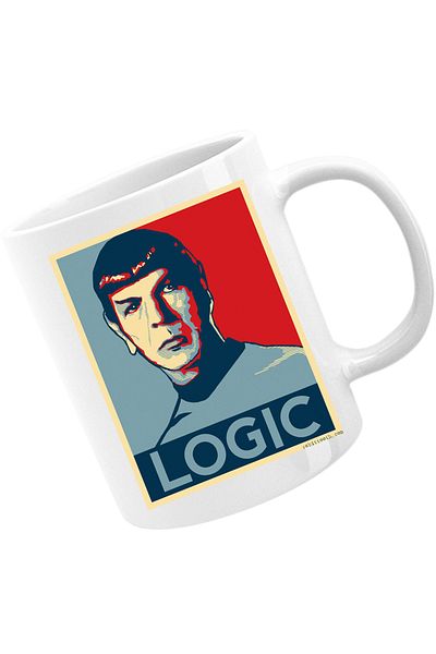 OEM Cana Star Trek Spock Leonard Nimoy Vulcan Logic, alba, 330 ml