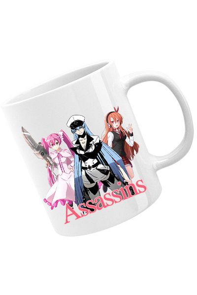 OEM Cana Akame ga Kill Mine Esdeath Celsea Spadasin Assasin Anime, alba, 330 ml