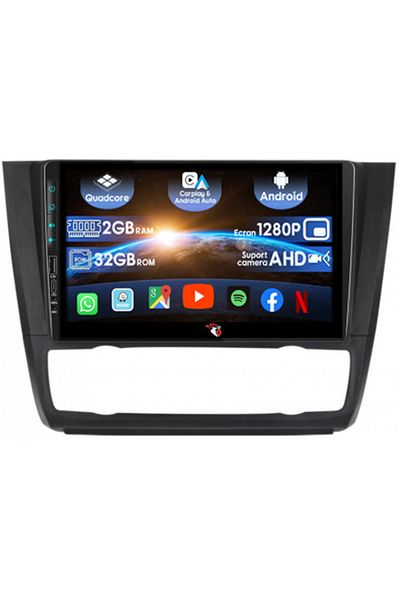 navi-it Navigatie dedicata BMW Seria 1 (E81 / E87) 2007 - 2013, USB&Butoane fizice frontale, Android 13, Wir