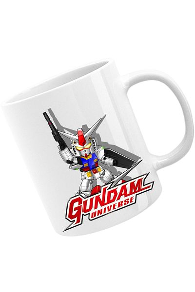 OEM Cana Gundam Universe Chibi weapon, alba, 330 ml