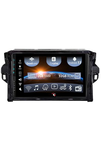navi-it Navigatie dedicata Toyota Fortuner 2015-2020, USB&Butoane fizice frontale, Android 13, Wireless Carp