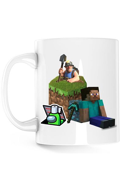 OEM Cana Clash of Clans RNG Minecraft Open World Among Us, alba, 330 ml