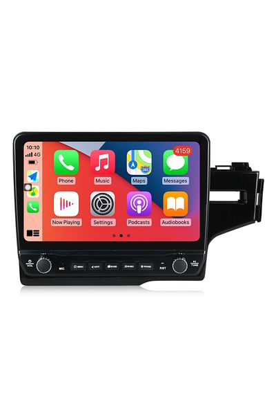 navi-it Dedicated navigation for Jazz Fit 2014-2015 with rotary buttons model 2024, 4 GB RAM 64 ROM, Quadcore, And