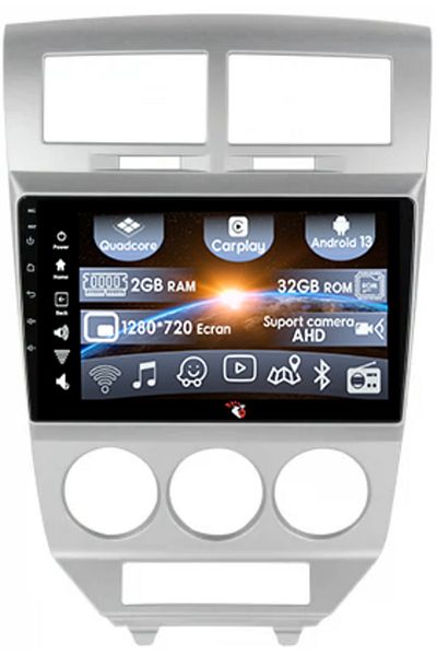 navi-it Navigatie dedicata Dodge Caliber 2007-2014, Android 13, Wireless Carplay si Android auto 2GB RAM 32