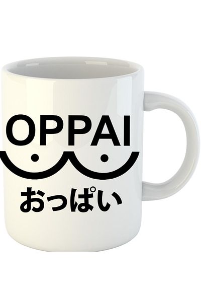 OEM Cana One-Punch Man Oppai Saitama Meme Logo, alba, 330 ml