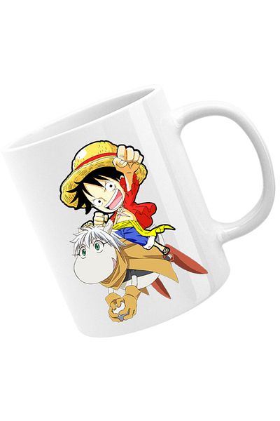 OEM Cana Hoshin Engi Sibuxiang Lufy One Piece Cute Animal Boruto, alba, 330 ml