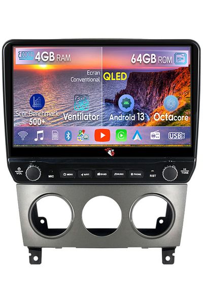 navi-it Dedicated navigation Forester 2004-2008 with rotary buttons model 2024, 4 GB RAM 64 ROM, Quadcore, And