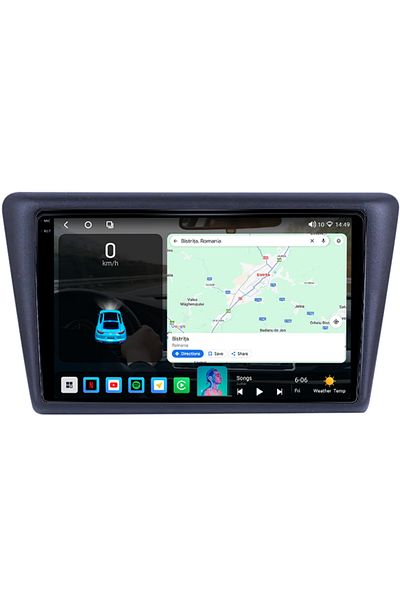 navi-it Navigatie dedicata Skoda Rapid 2013-2017, 4GB RAM 64GB ROM, Octacore, Android 14, Display QLED 1K 9"