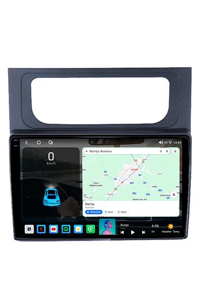 navi-it Navigatie dedicata Volkswagen Touran 2011-2015, 4GB RAM 64GB ROM, Octacore, Android 14, Display QLED