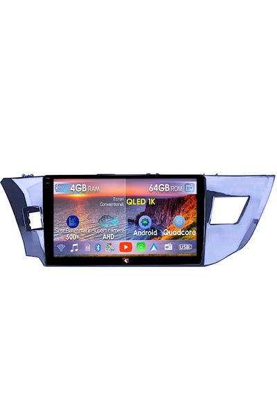 navi-it Navigatie dedicata Toyota Levin 2014, 4GB RAM 64GB ROM, Octacore, Android 14, Display QLED 1K 10", C