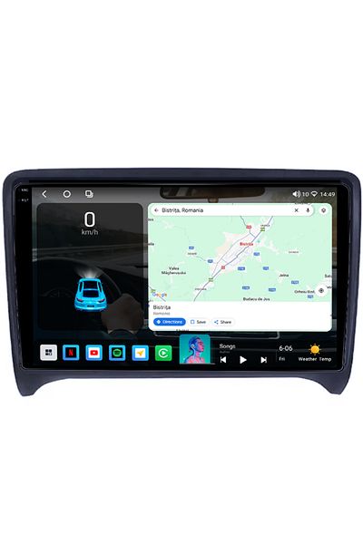 navi-it Navigatie dedicata Audi TT 2006-2015, 4GB RAM 64GB ROM, Octacore, Android 14, Display QLED 1K 9", Ca