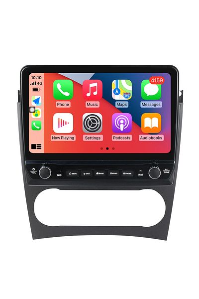 navi-it Dedicated navigation Mercedes w203 with rotary buttons model 2024, 4GB RAM 64GB ROM, Quadcore, Android