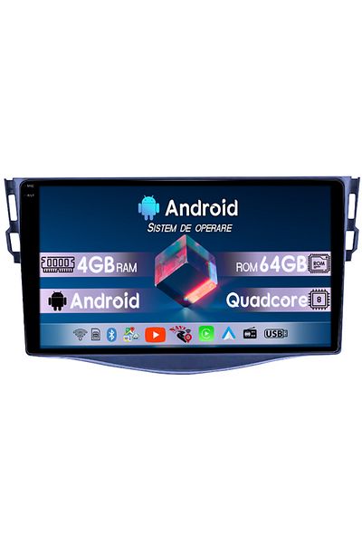 navi-it Navigatie dedicata Toyota Rav 4 2007-2013, 4GB RAM 64GB ROM, Octacore, Display 9" QLED 1K, Carplay,