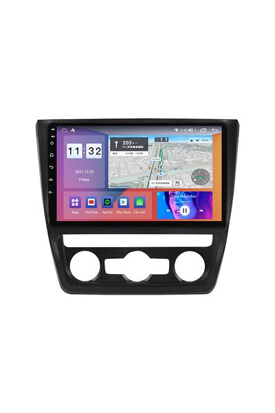 navi-it Navigatie dedicata Skoda Yeti 5L 2009-2014, 4 GB RAM 32 ROM, Android 13, Display QLED, 10", DSP, Car