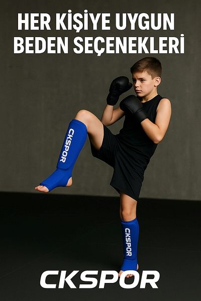 CKSpor Cheek Protector Kick Boxing Muay Thai Cheek Protector Boxing Shin Guard Foot Protector