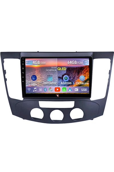 navi-it Navigatie dedicata Hyundai Sonata NF 2009, 4GB RAM 64GB ROM, Octacore, Android 14, Display QLED 9",