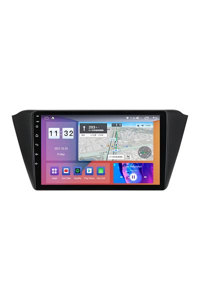 navi-it Navigatie dedicata Skoda Fabia 2015, 4 GB RAM 32 ROM, Android 13, Display QLED, 9", DSP, Carplay, An