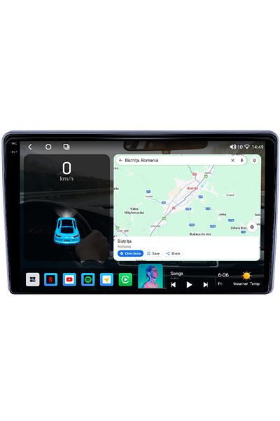 navi-it Navigatie dedicata Peugeot 308 2013-2017, 4GB RAM 64GB ROM, Octacore, Android 14, Display QLED 1K 9"