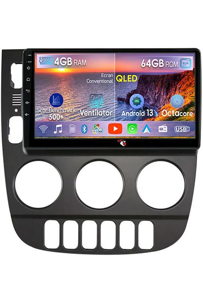 navi-it Navigatie dedicata Mercedes ML W163 2001 - 2005, 4 GB RAM 64 ROM, Android 13, Display QLED, 9", DSP,