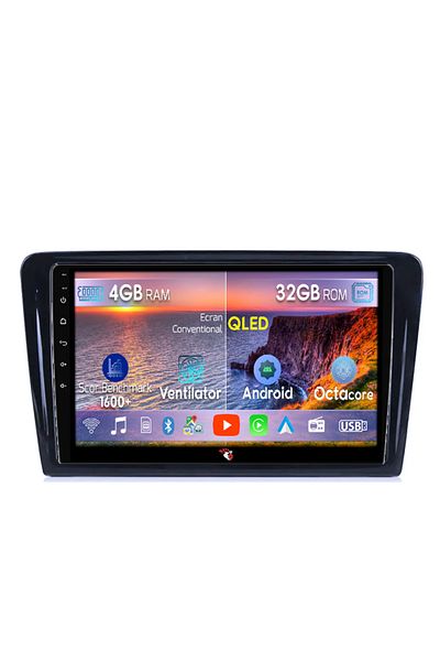 navi-it Navigatie dedicata Volkswagen Santana 2013-2017, 4GB RAM 32GB ROM, Android 14, Display 9 " , Interne