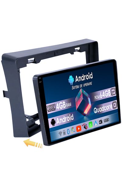 navi-it Navigatie dedicata Mitsubishi L200 2018-2020, 4GB RAM 64GB ROM, Quad Core, Display 9" QLED 1K, Carpl