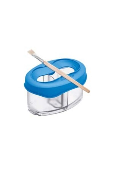 Pelikan Pictură spațiu recipient apă, culoare albastru, material plastic