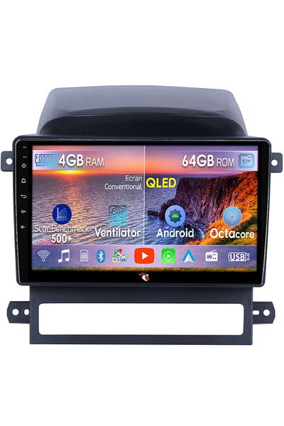 navi-it Dedicated navigation Chevrolet Captiva 2008-2012, 4GB RAM 64GB ROM, Octacore, Android 13, QLED display