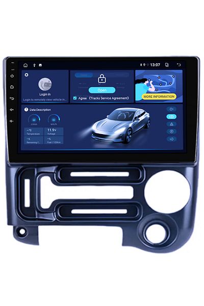 navi-it Navigatie dedicata Santro 2006-2015, 4GB RAM 64GB ROM, Octacore, Android 14, Display QLED 9", DSP, C