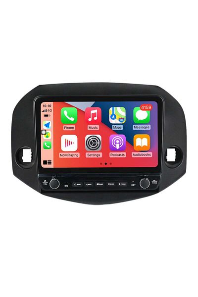 navi-it Dedicated navigation RAV4 2005-2013 with rotary buttons model 2024, 4GB RAM 64GB ROM, Quadcore, Android
