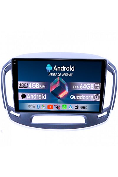 navi-it Navigatie dedicata Buick Regal 2014, 4GB RAM 64GB ROM, Octacore, Android 14, Display QLED 1K 10", DS