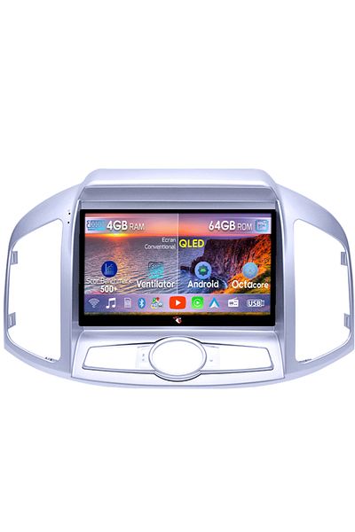 navi-it Dedicated navigation Chevrolet Captiva 2012-2017, 4GB RAM 64GB ROM, Octacore, Android 13, QLED Display