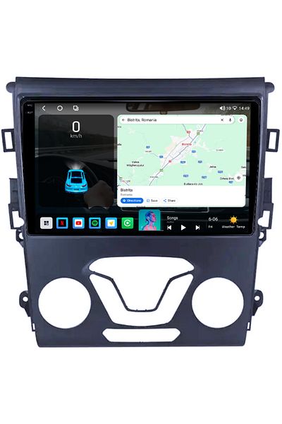 navi-it Navigatie dedicata Ford Mondeo 2013+, 4GB RAM 64GB ROM, Octacore, Android 14, Display QLED 1K 9", Ca