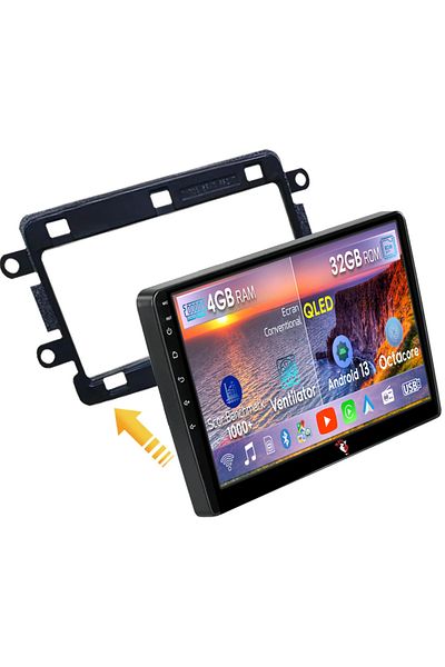 navi-it Dedicated navigation Renault Sandero Dacia Duster Captur Lada Xray, 4GB RAM 32GB ROM, Android 13, Disp