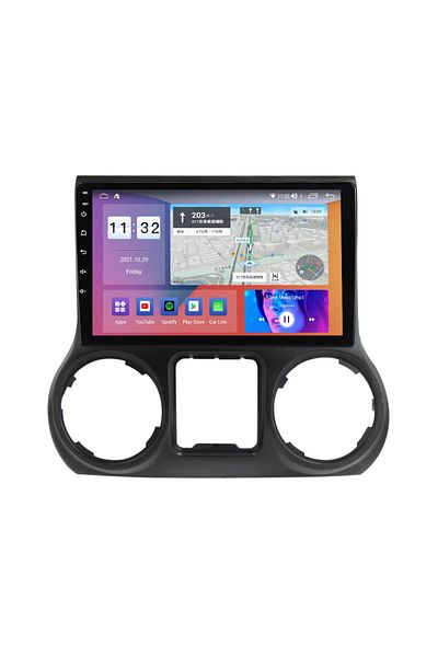 navi-it Navigatie dedicata Jeep Wrangler 2011-2016, 4GB RAM 64GB ROM, Octacore, Android 13, Display QLED 10"