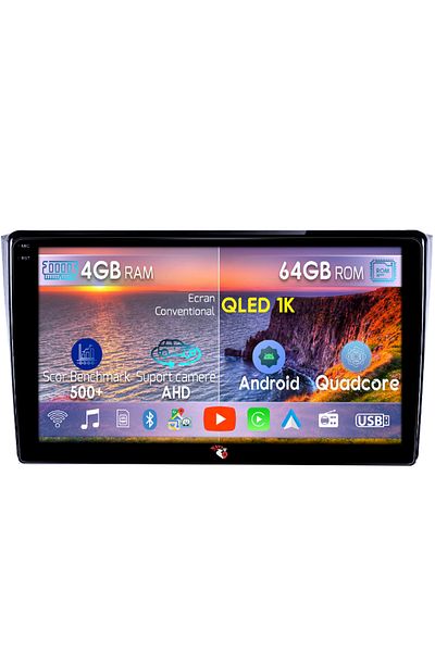 navi-it Navigatie dedicata Mazda CX-9 2006-2016, 4GB RAM 64GB ROM, Octacore, Android 14, Display QLED 1K 10"
