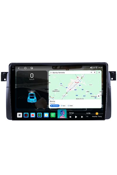 navi-it Navigatie dedicata BMW Seria 3 E46 1999-2006, 4GB RAM 64GB ROM, Octacore, Android 14, Display QLED 1