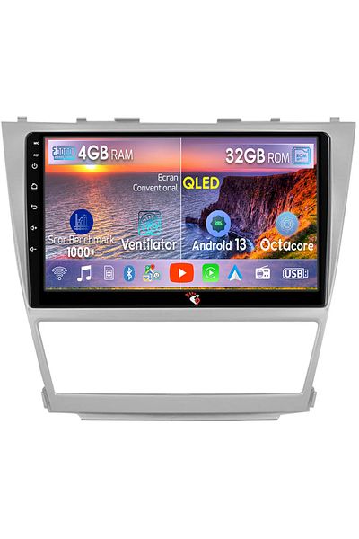 navi-it Navigatie dedicata Toyota Camry 2007-2011, 4 GB RAM 32 ROM, Android 13, Display QLED, 10", DSP, Carp