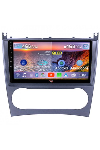 navi-it Navigatie dedicata Mercedes G-Class W463 2002-2012, 4GB RAM 64GB ROM, Octacore, Android 14, Display
