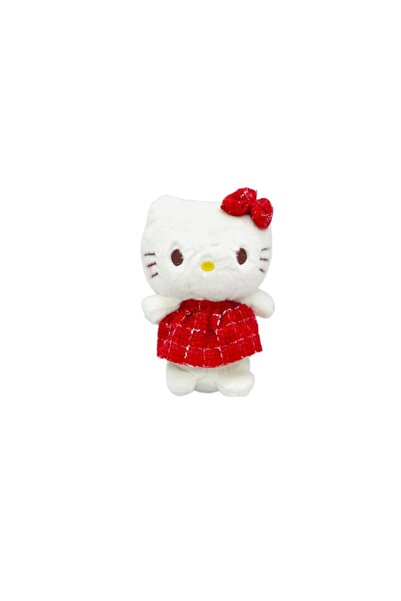 OEM Jucarie plus Hello Kitty rosu, dimensiune 13,5x8cm