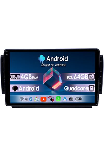 navi-it Navigatie dedicata Peugeot 2008 (2015), 4GB RAM 64GB ROM, Octacore, Display 9" QLED 1K, Carplay, And