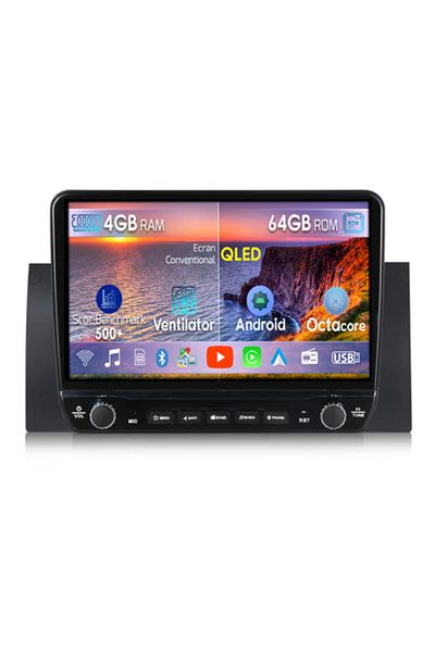 navi-it Dedicated navigation X5 1999-2006 with rotary buttons model 2024, 4 GB RAM 64 ROM, Quadcore, Android 1