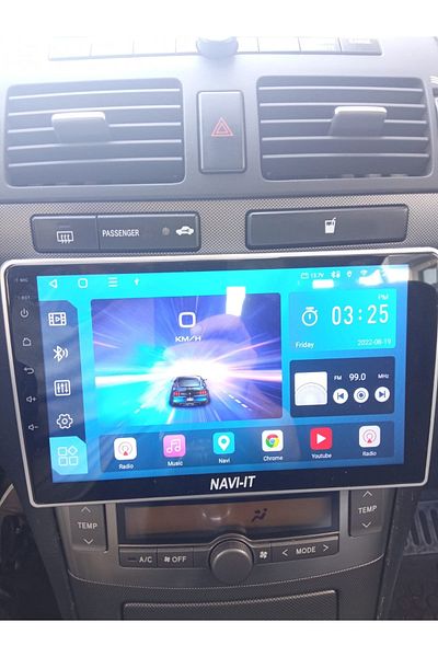 navi-it Navigatie dedicata Toyota Avensis 2002-2008 Silver, 4GB RAM 64GB ROM, Octacore, Display 9" QLED 1K,