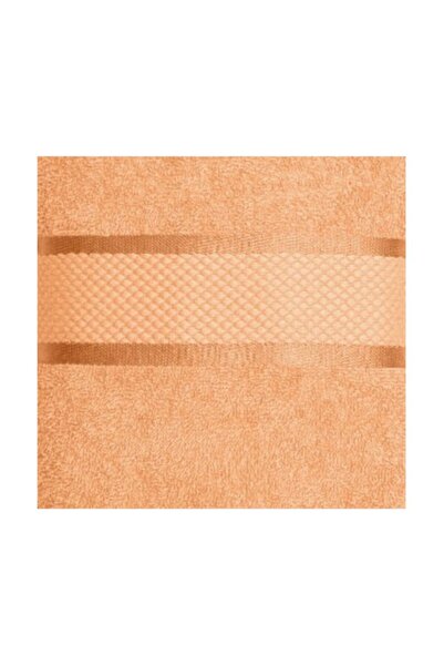 OEM Face Towel, 50x90 cm, 100% Cotton, 400 GSM, Peach
